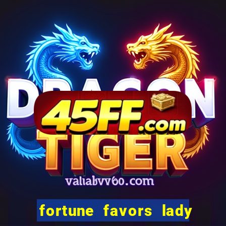fortune favors lady nikuko legendado